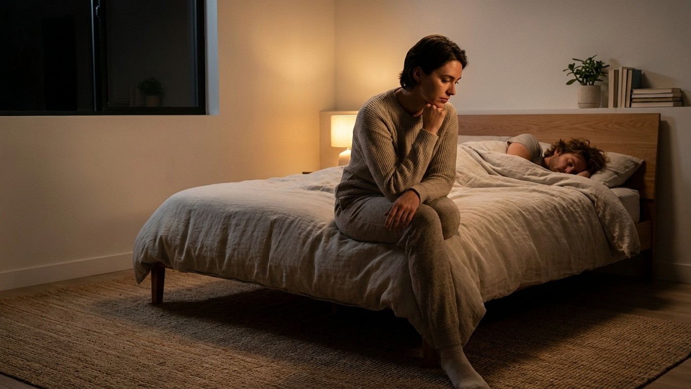 Pourquoi vous dormez mal en ce moment : l'impact du couple et de l’environnement sur vos nuits (et comment y remédier ense...