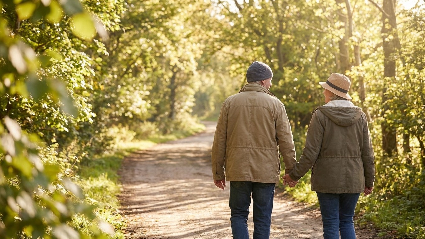 La marche matinale en couple : ce qui se passe vraiment dans votre relation après 7 jours de rituel commun