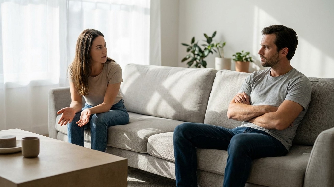 Comment parler à quelqu’un qui se braque en couple : phrases, posture et timing