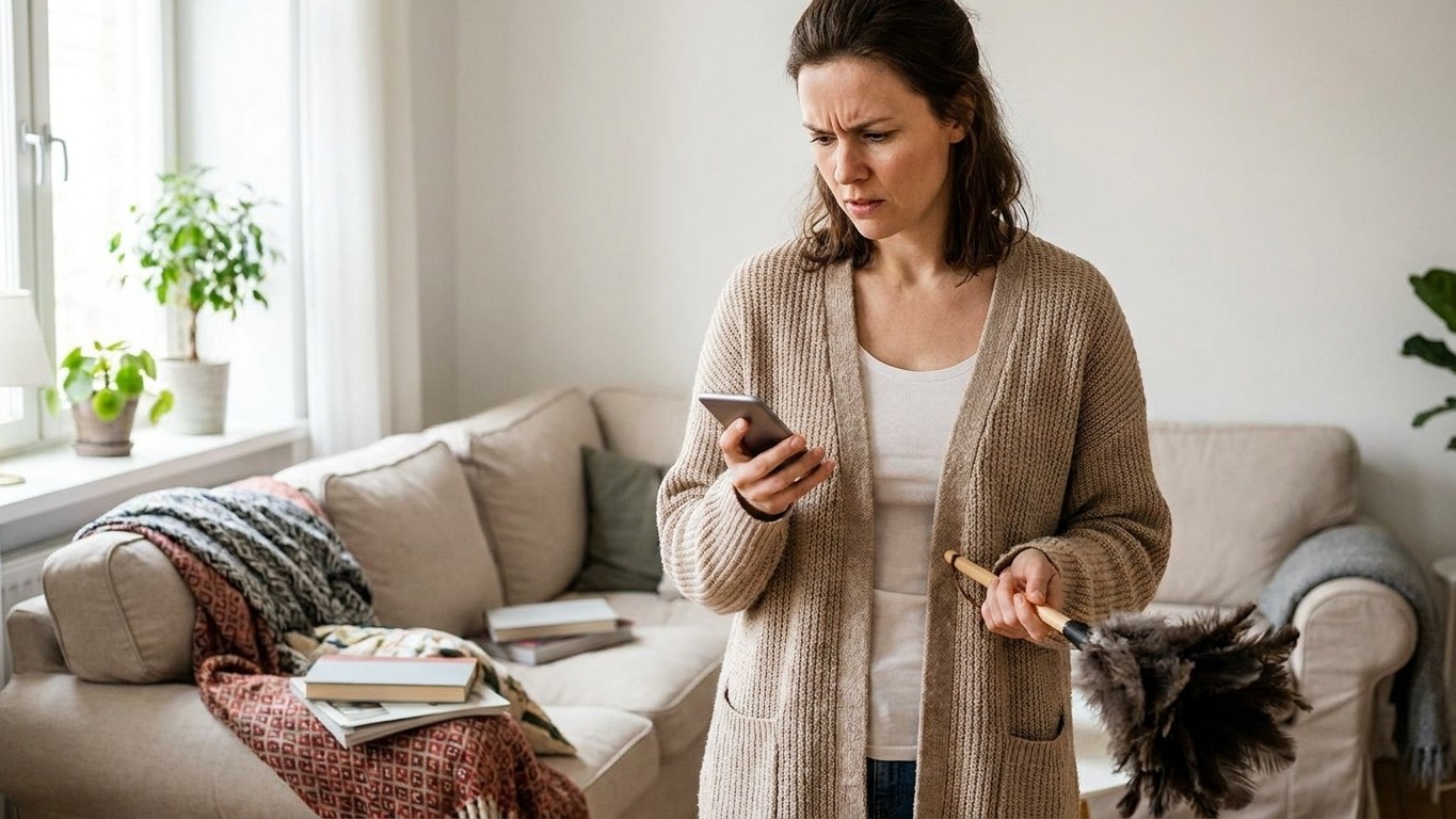 Si vous rangez toute la maison avant une conversation difficile, les psys disent que c'est exactement ce qui vous bloque
