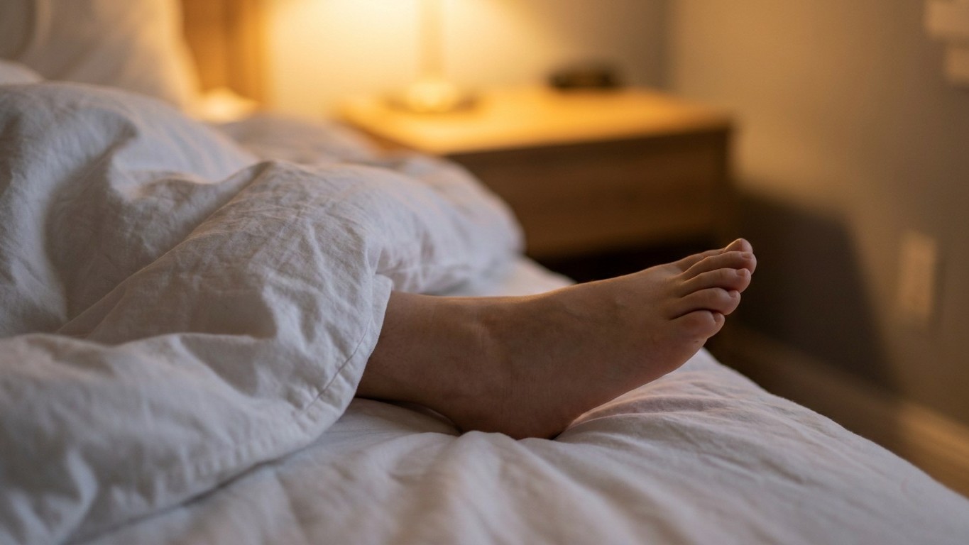 Vous dormez avec un pied hors de la couette : les psys ont un nom pour ce que votre cerveau cherche à faire
