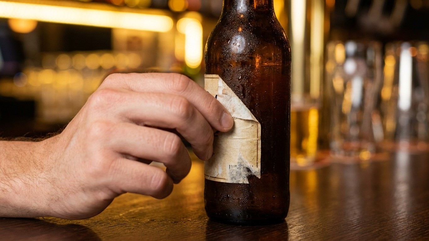 Si vous décollez machinalement l'étiquette de votre bière au bar, les psys savent exactement ce que ça trahit
