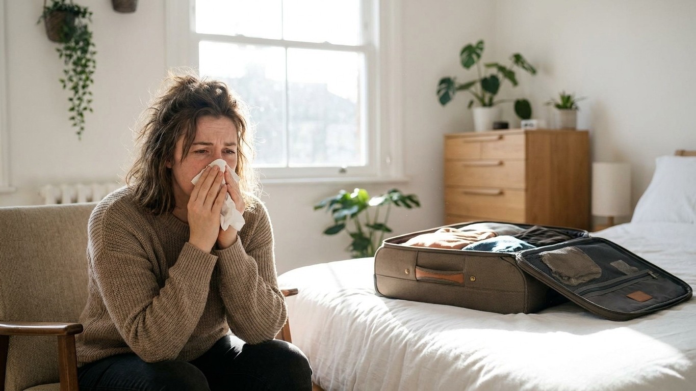 « Je pensais que j'avais attrapé froid dans l'avion » : pourquoi ce mal des vacances tombe toujours le jour où l'on s'arrête