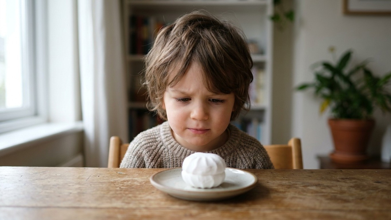 En rejouant le célèbre test du chamallow sur dix fois plus d'enfants, un chercheur a littéralement fait tomber ce qu'on cr...