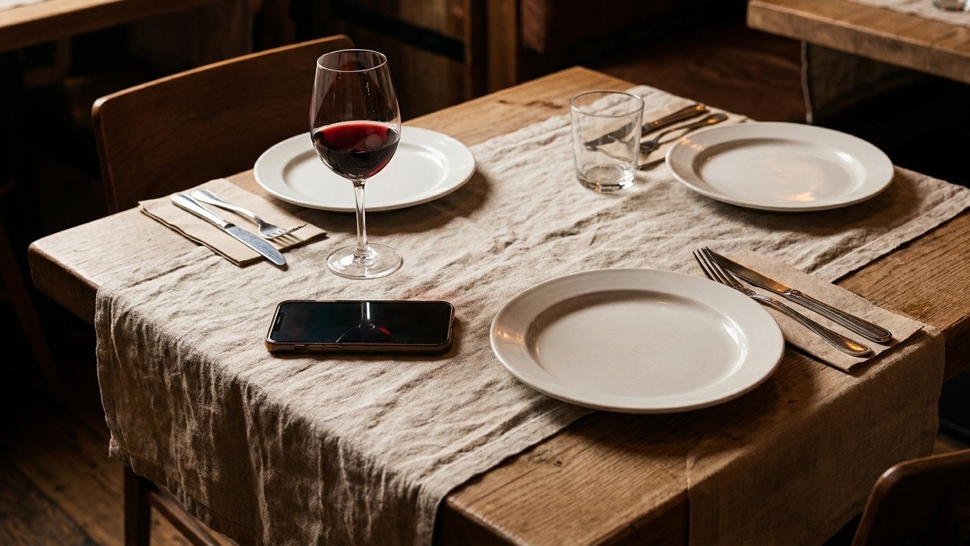 Fini le téléphone posé entre les deux assiettes : ce que des chercheurs ont mesuré chez ceux qui le glissent dans leur poche