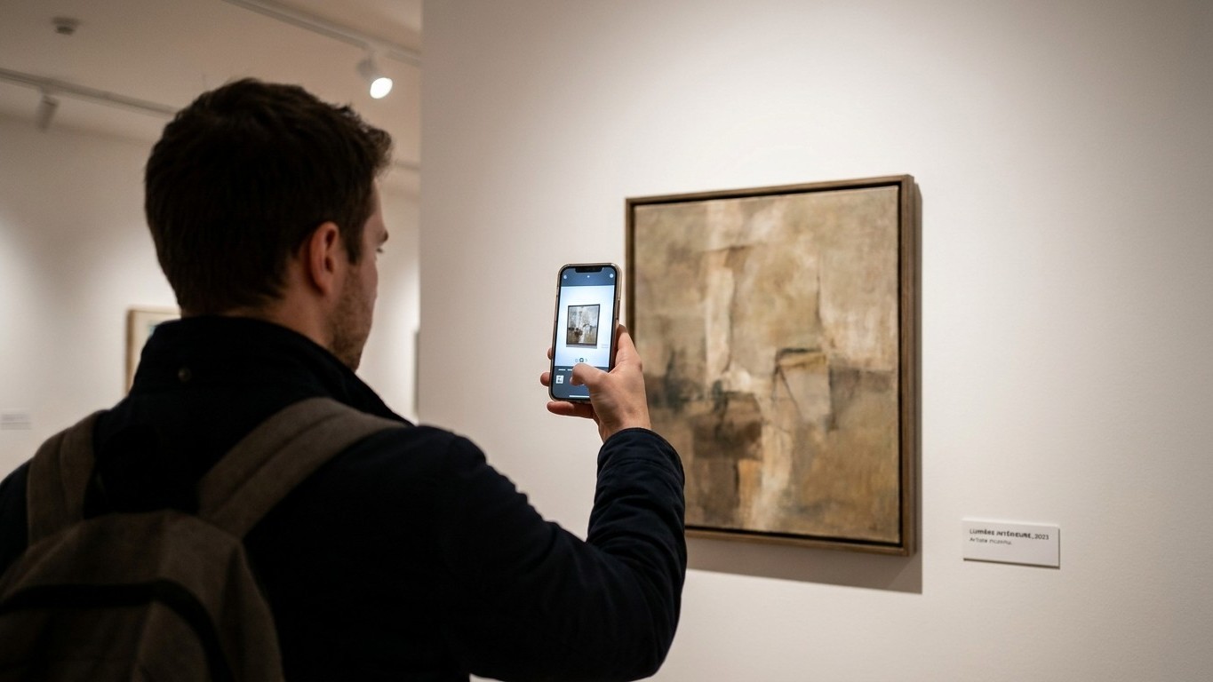 J'ai photographié chaque œuvre du musée juste pour ne rien oublier : à la sortie, je ne me rappelais que des tableaux que ...