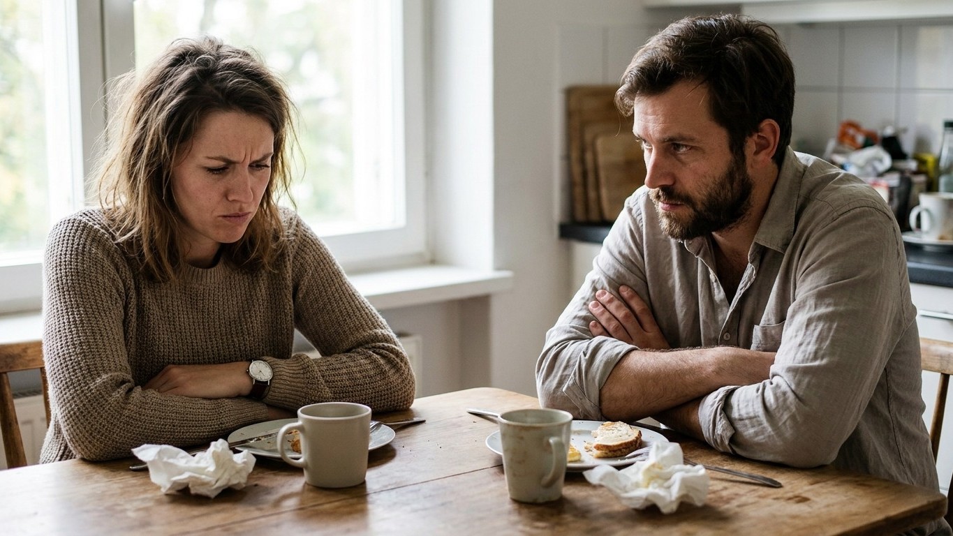 Mon mari trouve toujours une excellente raison à ses propres retards et jamais aux miens, et ce n'est pas de la mauvaise foi
