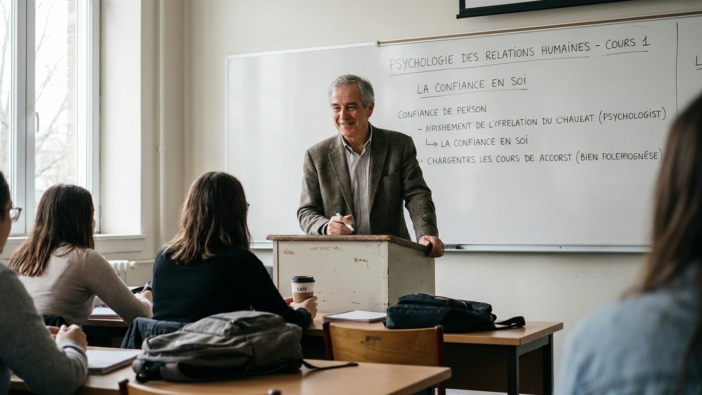 « Son accent est charmant » : ce que des étudiants ont dit du même enseignant après avoir vu une autre version de lui